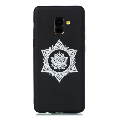 

For Galaxy A8 (2018) Shockproof Soft TPU Protective Case(Hexagram Flower Pattern)