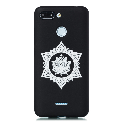 

For Xiaomi Redmi 6 / Redmi 6A Shockproof Soft TPU Protective Case(Hexagram Flower Pattern)