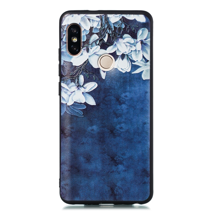 

For Xiaomi Redmi Note 5 Pro Shockproof Soft TPU Protective Case(Magnolia Pattern)
