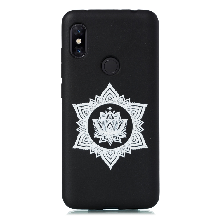 

For Xiaomi Redmi Note 6 Shockproof Soft TPU Protective Case(Hexagram Flower Pattern)