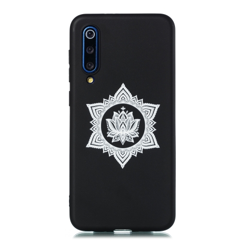 

For Xiaomi Mi 9 Shockproof Soft TPU Protective Case(Hexagram Flower Pattern)