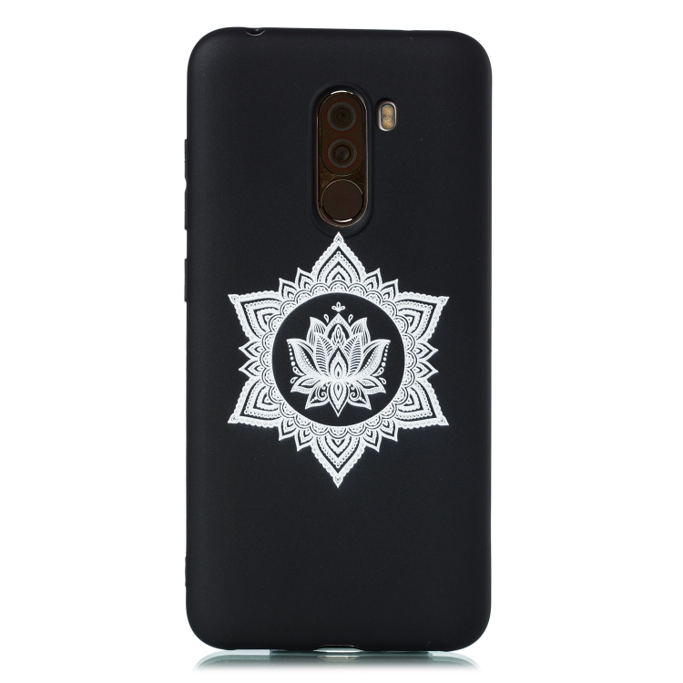 

For Xiaomi Pocophone F1 Shockproof Soft TPU Protective Case(Hexagram Flower Pattern)