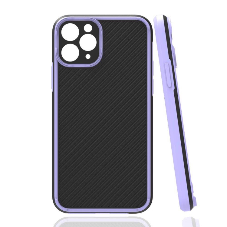 

Four-corner Twill Shockproof Drop-resistant Protective Case For iPhone 12 mini(Purple)