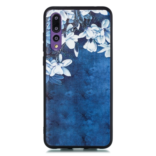 

For Huawei P20 Shockproof Soft TPU Protective Case(Magnolia Pattern)