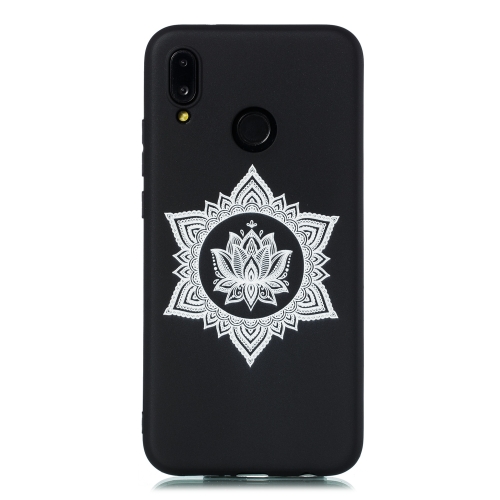 

For Huawei P20 Lite / Nova 3e Shockproof Soft TPU Protective Case(Hexagram Flower Pattern)