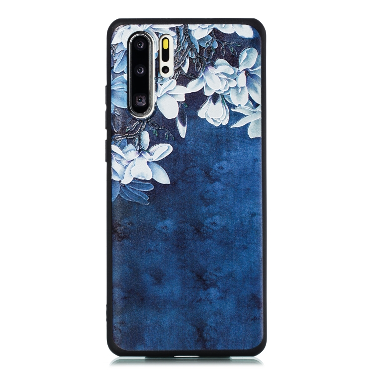 

For Huawei P30 Pro Shockproof Soft TPU Protective Case(Magnolia Pattern)