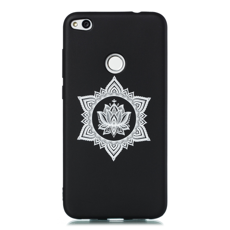 

For Huawei P8 Lite (2017) Shockproof Soft TPU Protective Case(Hexagram Flower Pattern)
