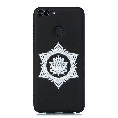 

For Huawei Honor 9 Lite Shockproof Soft TPU Protective Case (Hexagram Flower Pattern)