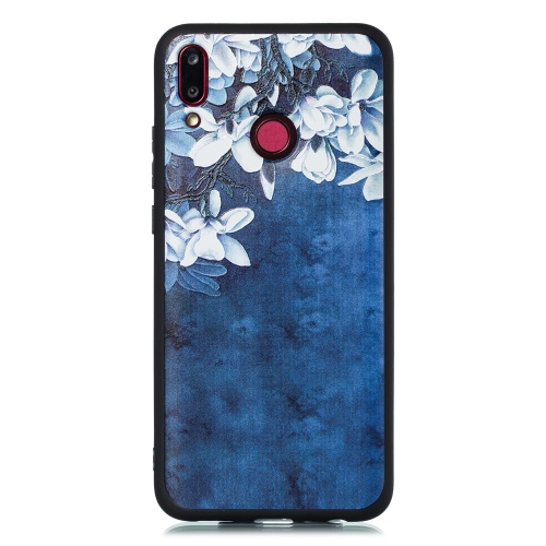 

For Huawei Y9 (2019) Shockproof Soft TPU Protective Case(Magnolia Pattern)