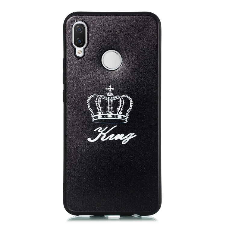 

For Huawei Nova 3i Shockproof Soft TPU Protective Case(King Pattern)