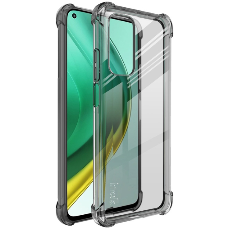 

For Xiaomi Mi 10T 5G & 10T Pro 5G IMAK All-inclusive Shockproof Airbag TPU Case(Transparent Black)
