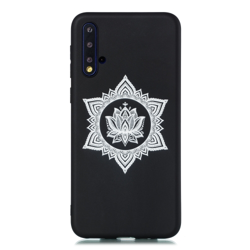 

For Huawei Nova 5 Shockproof Soft TPU Protective Case(Hexagram Flower Pattern)