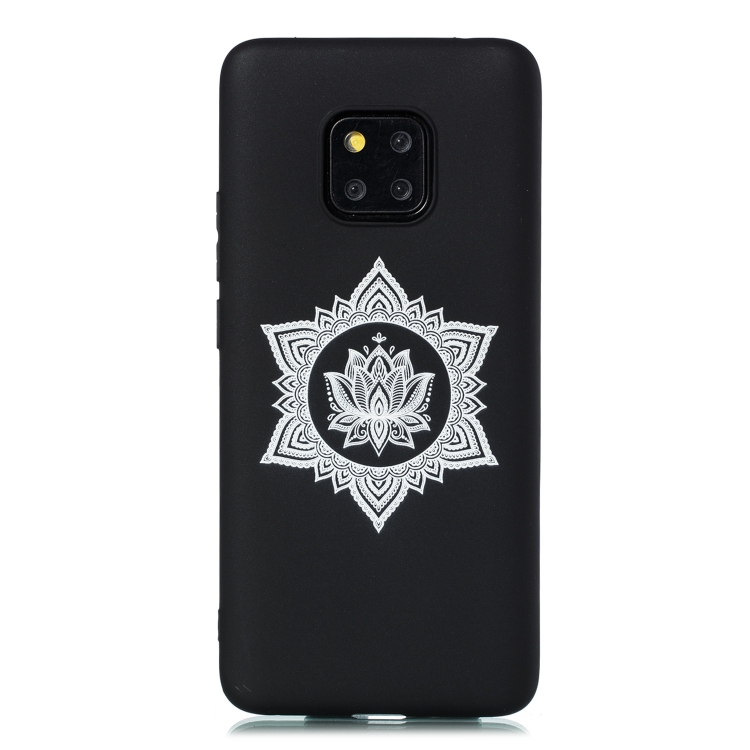 

For Huawei Mate 20 Pro Shockproof Soft TPU Protective Case(Hexagram Flower Pattern)