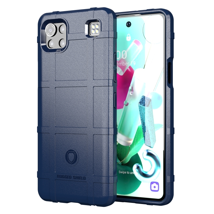 

For LG K92 5G Full Coverage Shockproof TPU Case(Blue)