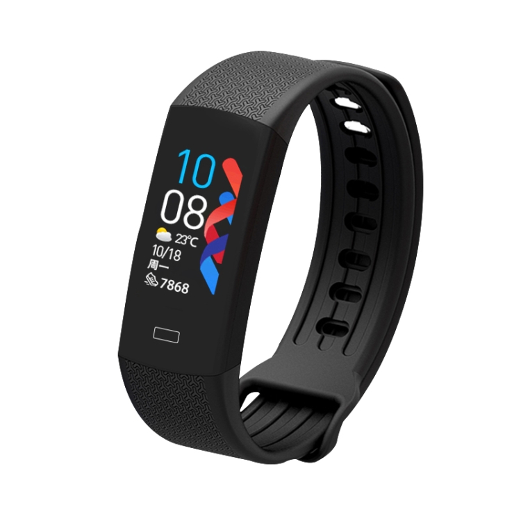 

B6W 0.96 inch Color Screen Smart Bluetooth Watch, Support Sleep Monitor / Heart Rate Monitor / Blood Pressure Monitor / Temperature Measurement(Black)