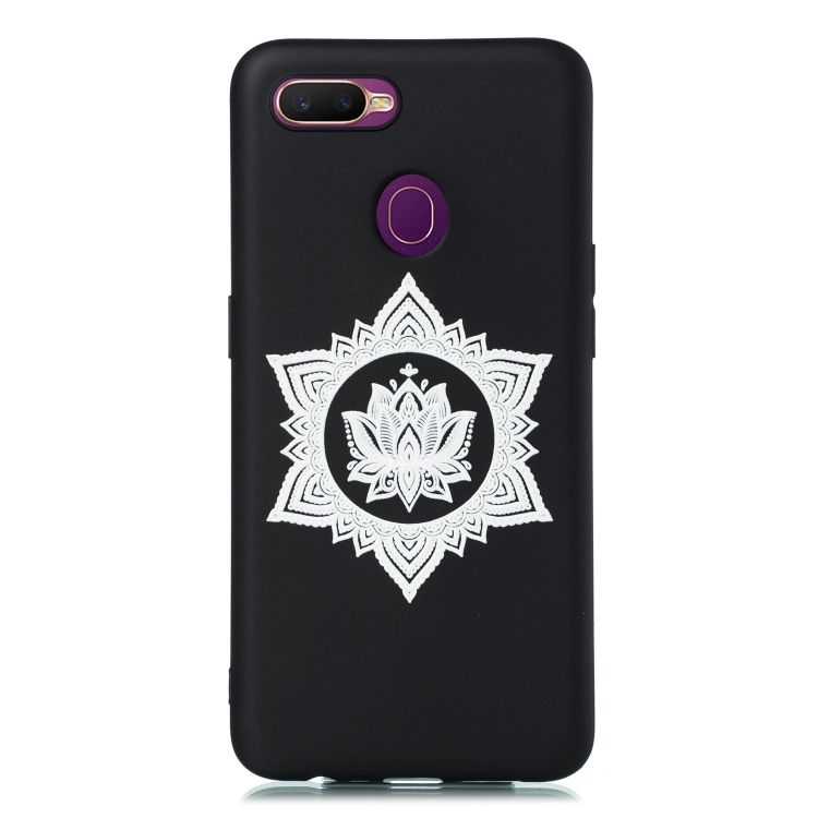 

For OPPO A7 Shockproof Soft TPU Protective Case(Hexagram Flower Pattern)