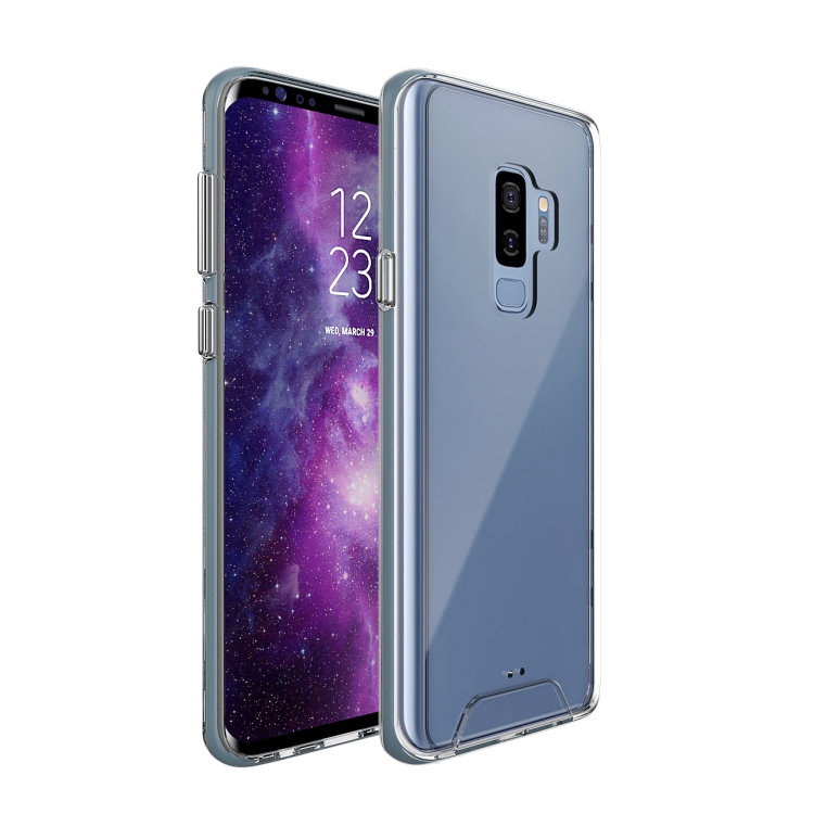 

For Samsung Galaxy S9+ Scratchproof TPU + Acrylic Space Protective Case(Transparent)