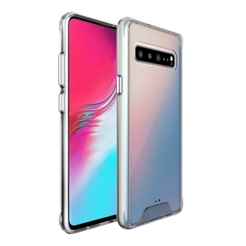 

For Samsung Galaxy S10 5G Scratchproof TPU + Acrylic Space Protective Case(Transparent)