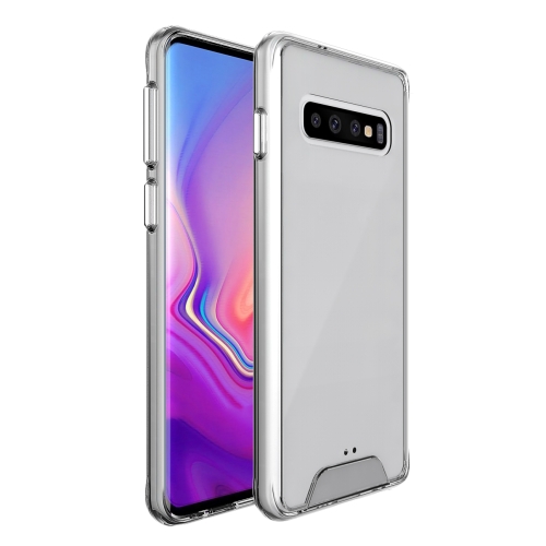

For Samsung Galaxy S10+ Scratchproof TPU + Acrylic Space Protective Case(Transparent)