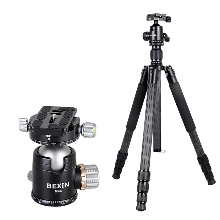 

BEXIN W324C M44 Carbon Fiber Tripod Stable Shooting Camera for Vdeo Point Dslr Camera