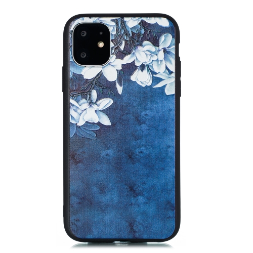 

For iPhone 11 Pro Max Shockproof Soft TPU Protective Case(Magnolia Pattern)