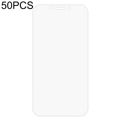 

For Ulefone Armor X7 Pro 50 PCS 0.26mm 9H 2.5D Tempered Glass Film