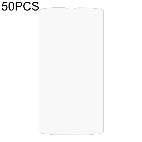 

For Crosscall Core X3 50 PCS 0.26mm 9H 2.5D Tempered Glass Film