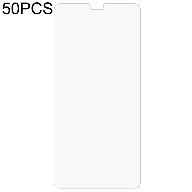 

For Wiko Y61 50 PCS 0.26mm 9H 2.5D Tempered Glass Film