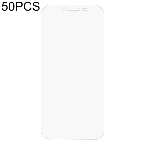 

For Doogee S40 50 PCS 0.26mm 9H 2.5D Tempered Glass Film
