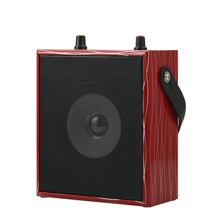 

K10 10W Bluetooth 5.0 Portable Handheld Square Dance Bluetooth Speaker(Red)