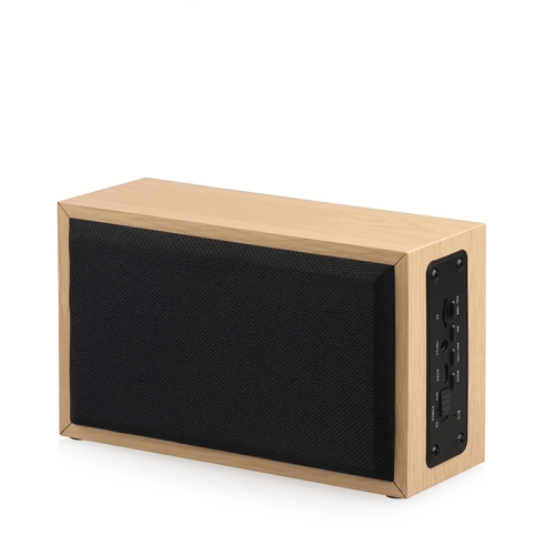 

W20 Bluetooth 4.2 Simple Wooden Bluetooth Speaker(Yellow Wood Texture)