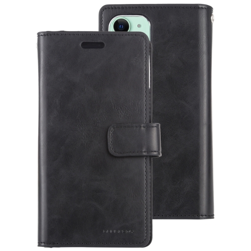 

For iPhone 11 MERCURY GOOSPERY MANSOOR Horizontal Flip Leather Case with Holder & Card Slots & Wallet(Black)