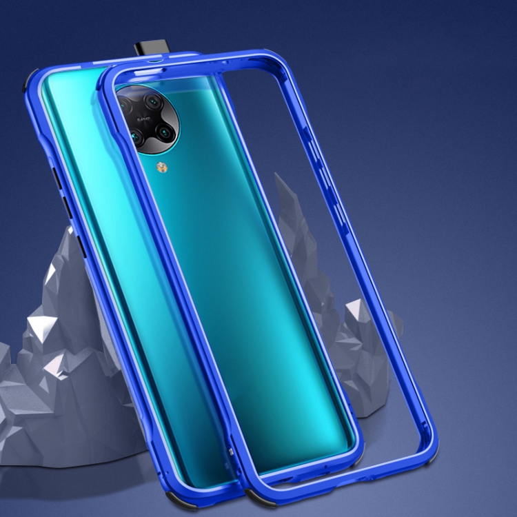 

For Xiaomi Redmi K30 Pro Shockproof Ultra-thin Metal Protective Frame(Blue)
