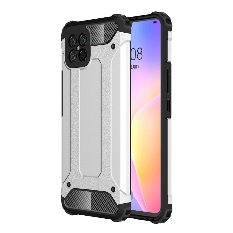 

For Huawei nova 8 SE Magic Armor TPU + PC Combination Case(Silver)