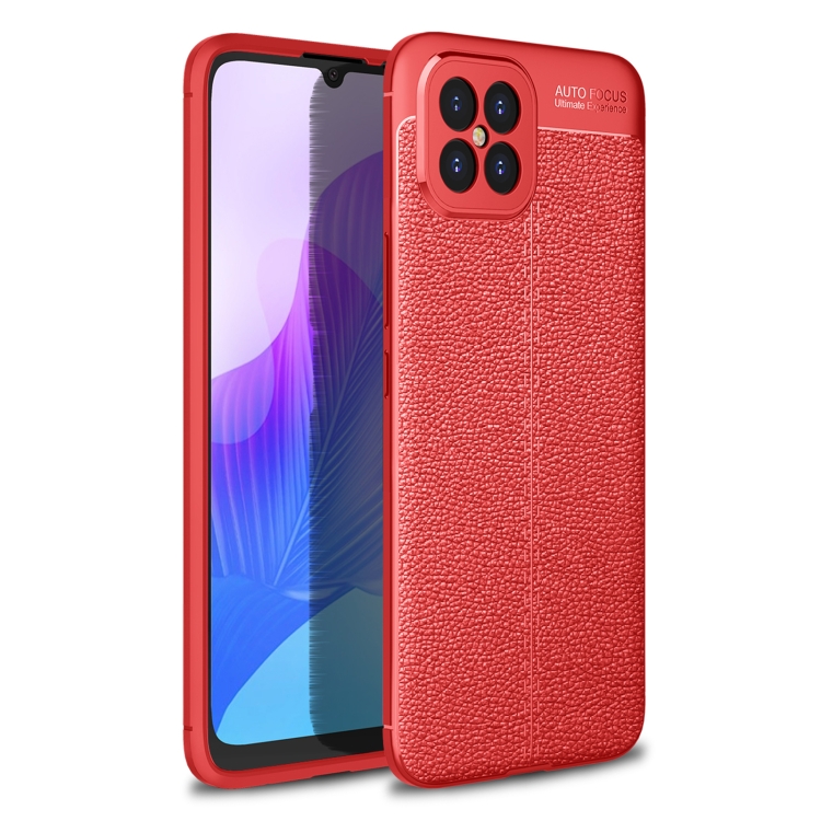 

For Huawei nova 8 SE Litchi Texture TPU Shockproof Case(Red)