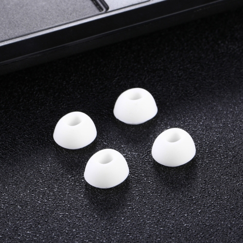 

2 Pairs Soft Silicone Ear Caps with Net for AirPods Earphones, Size:S