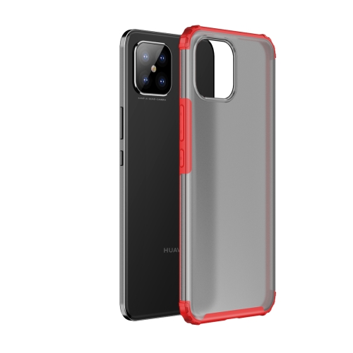 

For Huawei Nova 8 SE Four-corner Shockproof TPU + PC Protective Case(Red)