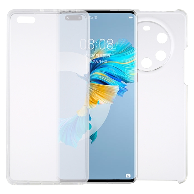 

For Huawei Mate 40 Pro+ PC+TPU Ultra-Thin Double-Sided All-Inclusive Transparent Case