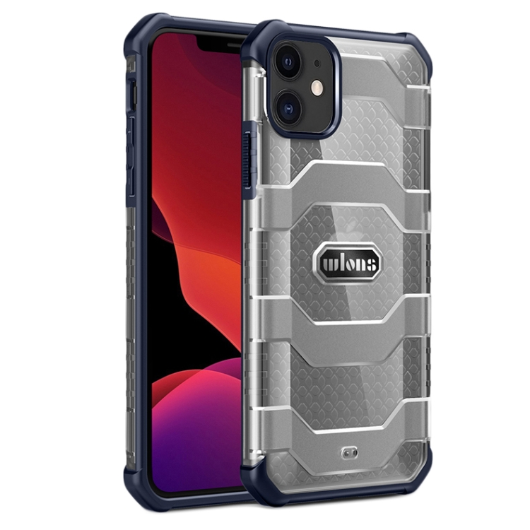 

wlons Explorer Series PC+TPU Protective Case For iPhone 12 mini(Navy Blue)