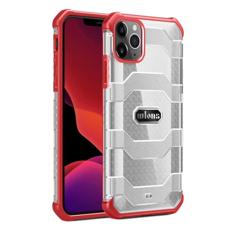 

wlons Explorer Series PC+TPU Protective Case For iPhone 12 Pro Max(Red)