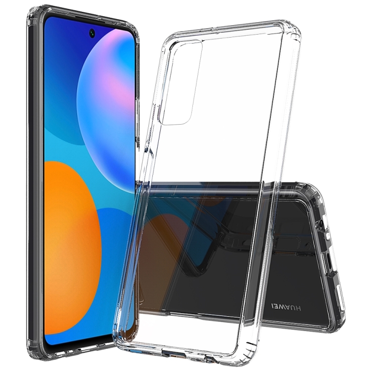

For Huawei Y7A / P Smart 2021 Shockproof Scratchproof TPU + Acrylic Protective Case(Transparent)
