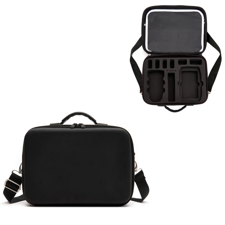 

Multi-function PU Shoulder Storage Bag Suitcase with Baffle For DJI Mavic Mini 2(Black Liner)