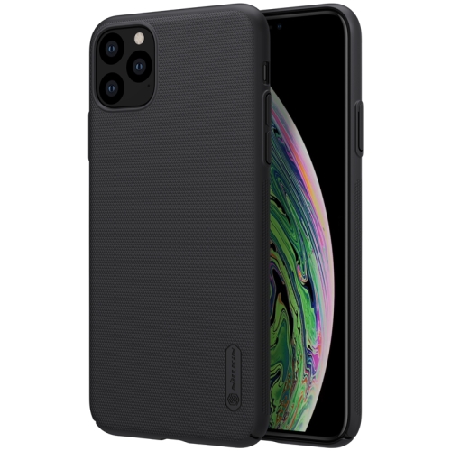

For iPhone 11 Pro NILLKIN Frosted Shield Concave-convex Texture PC Protective Case(Black)