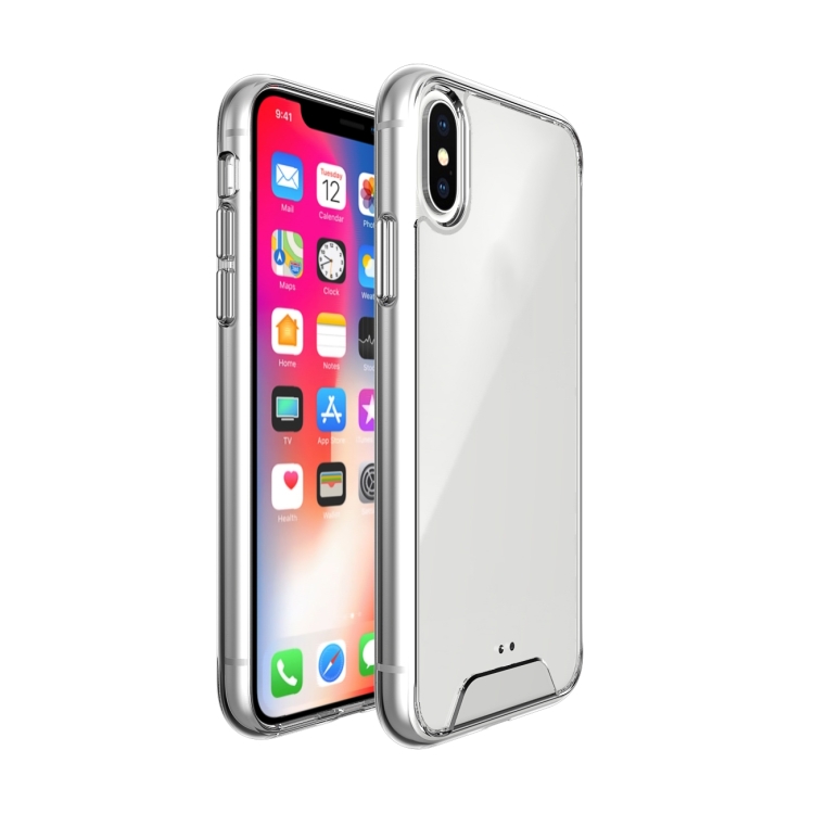 

Scratchproof TPU + Acrylic Space Case Protective Case For iPhone XR(Transparent)