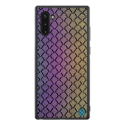 

For Galaxy Note 10 NILLKIN Brilliant Series Twinkle PC+TPU Protective Case(Rainbow)