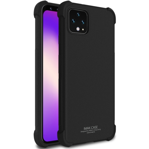 

For Google Pixel 4 IMAK All-inclusive Shockproof Airbag TPU Case(Frosted Black)