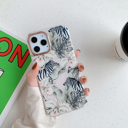 

Golden Circle Pattern Dual-side Laminating TPU Case For iPhone 12 mini(Zebra)
