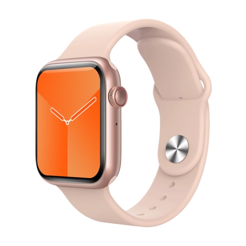 

X16 1.75 inch IPS Screen IP67 Waterproof Smart Watch, Support Sleep Monitor / Heart Rate Monitor / Bluetooth Call, Style:Sport Button Strap(Rose Gold)