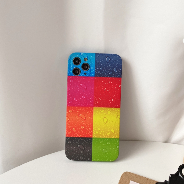 

Color Water-drop Pattern Protective Case For iPhone 11 Pro
