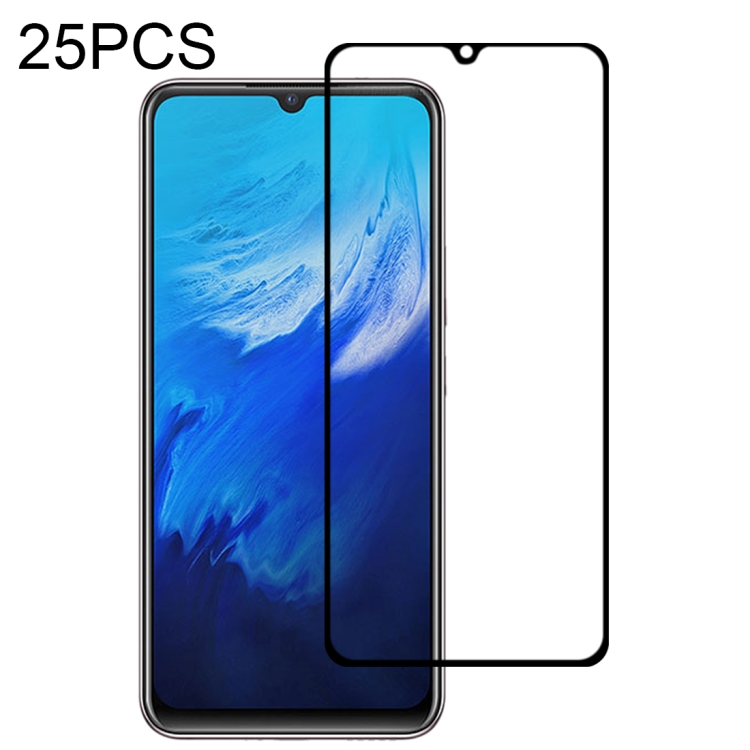 

For vivo X50e 5G 25 PCS Full Glue Full Screen Tempered Glass Film